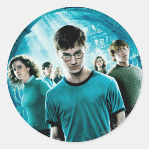 HARRY POTTER AND THE ORDER OF THE PHOENIX™ Blue Classic Round Sticker