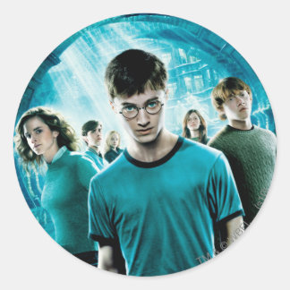 HARRY POTTER AND THE ORDER OF THE PHOENIX™ Blue Classic Round Sticker