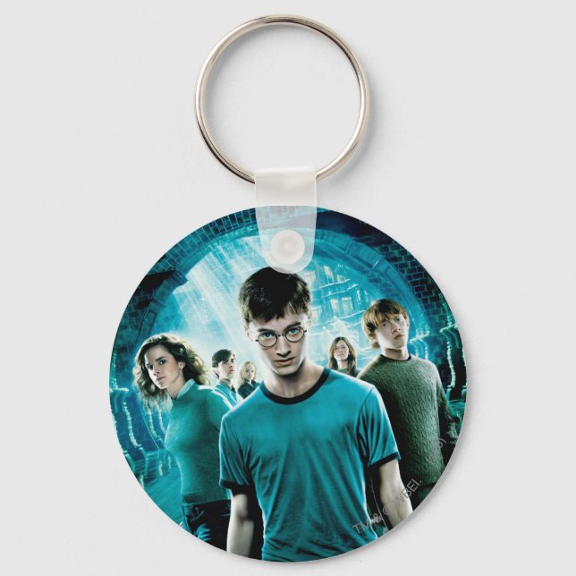 HARRY POTTER AND THE ORDER OF THE PHOENIX™ Blue Keychain (Front)