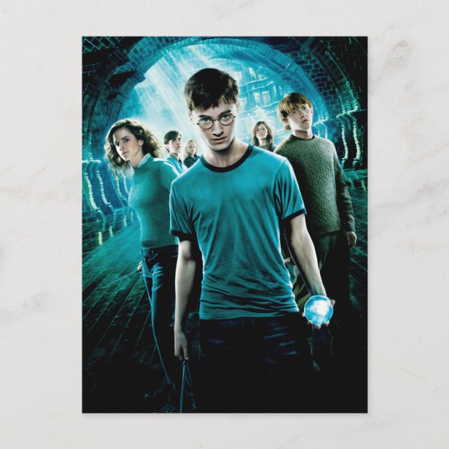 HARRY POTTER AND THE ORDER OF THE PHOENIX™ Blue Postcard (Front)