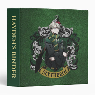 HARRY POTTER™ | Anime Draco Malfoy House Crest Binder