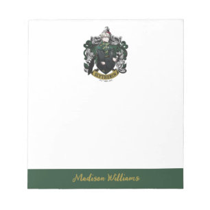 HARRY POTTER™   Anime Draco Malfoy House Crest Notepad