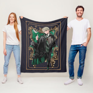 HARRY POTTER™   Anime Draco Malfoy Seated Fleece Blanket