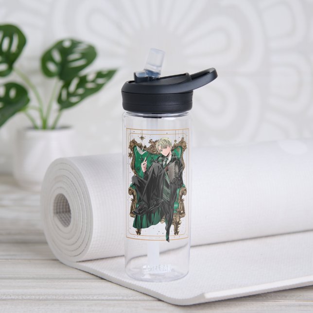HARRY POTTER™ | Anime Draco Malfoy Seated Water Bottle (Yoga)
