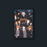 HARRY POTTER™ Anime Ensemble Scene Canvas Print<br><div class="desc">Celebrate the magic, mystery, and unforgettable characters of the wizarding world with this stunning Harry Potter™ ensemble design. Featuring beloved heroes and iconic figures from Hogwarts™, this richly detailed artwork brings together students, professors, and rivals in one dramatic, star-filled scene. At the heart of the design stand Harry Potter™, Hermione...</div>