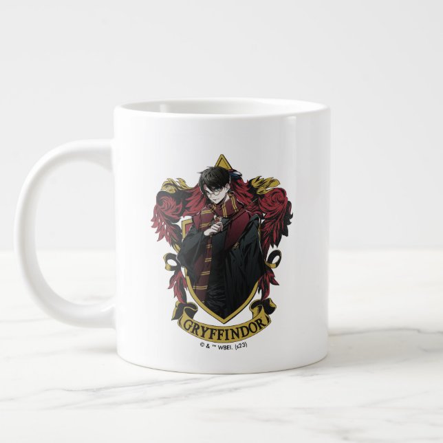 HARRY POTTER™ | Anime HARRY POTTER™ Crest Large Coffee Mug (Left)