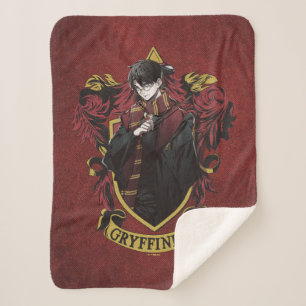 HARRY POTTER™ Anime HARRY POTTER™ Crest Sherpa Blanket