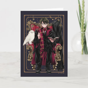 HARRY POTTER™   Anime HARRY POTTER™ Seated Card