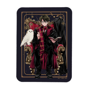 HARRY POTTER™   Anime HARRY POTTER™ Seated Magnet