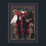 HARRY POTTER™ | Anime HARRY POTTER™ Seated Postcard<br><div class="desc">Celebrate the magic of Harry Potter with this unique anime-style postcard featuring Harry seated in a thoughtful pose. Perfect for fans of both Harry Potter and anime,  this artistic design adds a fresh and creative perspective to the beloved character.</div>