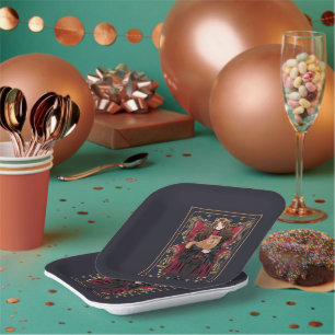 HARRY POTTER™   Anime Hermione Granger Seated Paper Plate