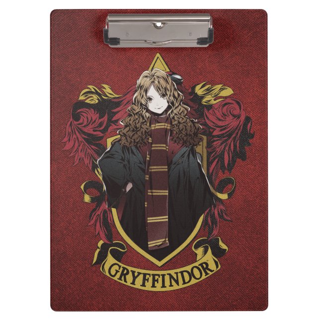 HARRY POTTER™ | Anime Hermione House Crest Clipboard (Front)