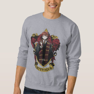 HARRY POTTER™ Anime Ron Weasley House Crest Sweatshirt