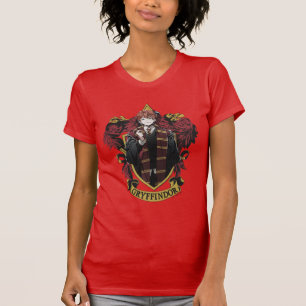 HARRY POTTER™ Anime Ron Weasley House Crest T-Shirt