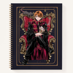HARRY POTTER™   Anime Ron Weasley Seated Notebook