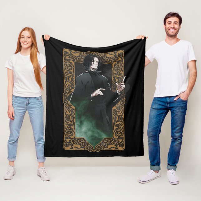 HARRY POTTER™ | Anime Snape Frame Graphic Fleece Blanket (In Situ)