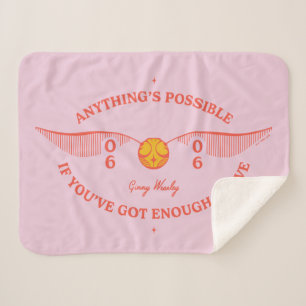HARRY POTTER™ Anything's Possible Sherpa Blanket