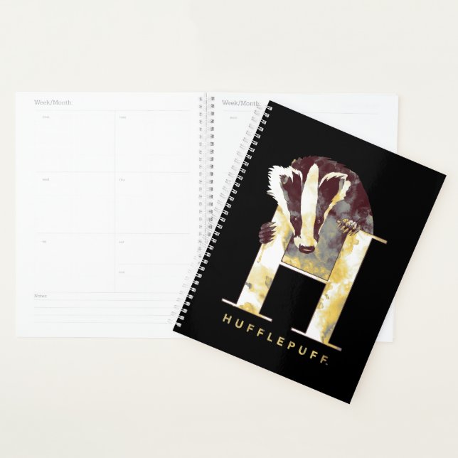 Harry Potter| Aquarelle de Badger HUFFLEPUFF™ (Devant avec enveloppe)