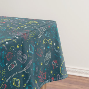 HARRY POTTER™ Artifacts Line Art Pattern Tablecloth