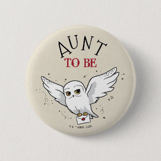 Harry Potter Baby Shower | Aunt To Be 2 Inch Round Button