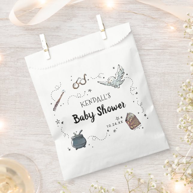 HARRY POTTER™ Baby Shower Favour Bag (Clipped)