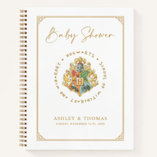 Harry Potter   Baby Shower Guest Gift List Notebook
