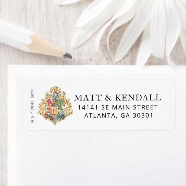 Harry Potter Baby Shower Label (Insitu)