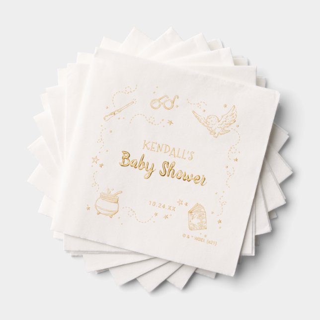 Harry Potter Baby Shower Napkins (Insitu (Stacked))