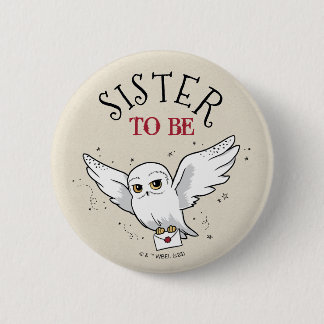 Harry Potter Baby Shower | Sister To Be 2 Inch Round Button