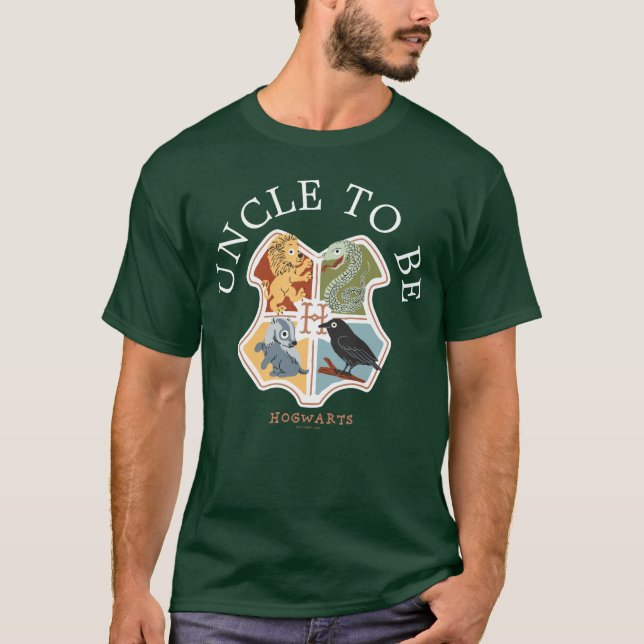 Harry Potter Baby Shower | Uncle To Be T-Shirt (Front)