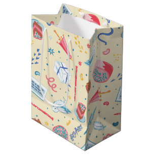 HARRY POTTER™ Birthday Celebration Pattern Medium Gift Bag