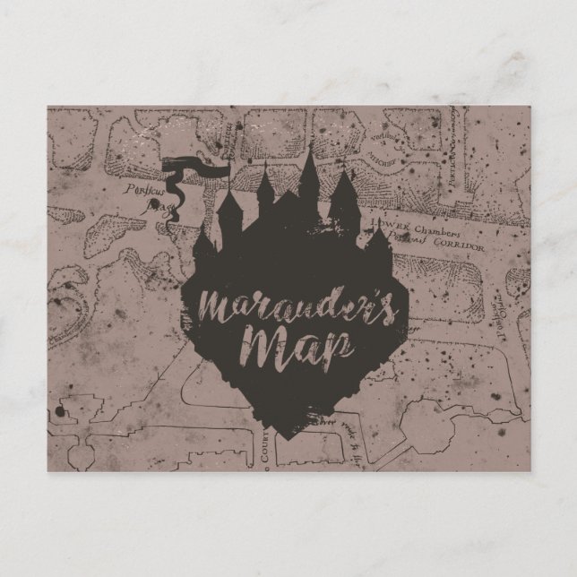 Harry Potter | Carte du château Marauder de HOGWAR (Devant)