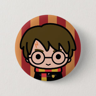 Harry Potter Cartoon Character Art 2 Inch Round Button