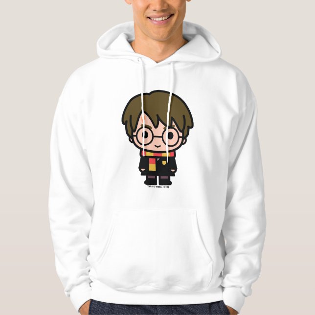 Harry Potter Cartoon Character Art Hoodie (Front)