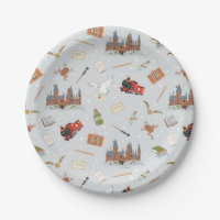 Harry Potter Cartoon Hogwarts Pattern