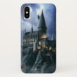 Harry Potter Castle   Moonlit Hogwarts iPhone X Case