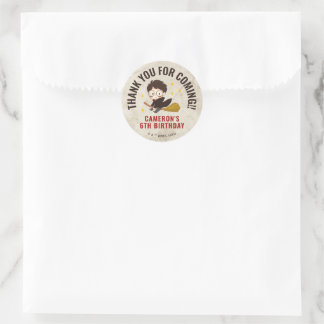 HARRY POTTER™ Character Magical Arch Birthday  Classic Round Sticker