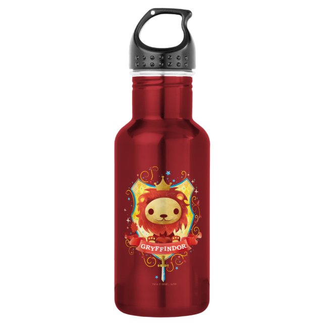Harry Potter | Charming GRYFFINDOR™ Crest 532 Ml Water Bottle (Front)