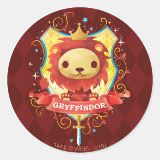 Harry Potter | Charming GRYFFINDOR™ Crest Classic Round Sticker