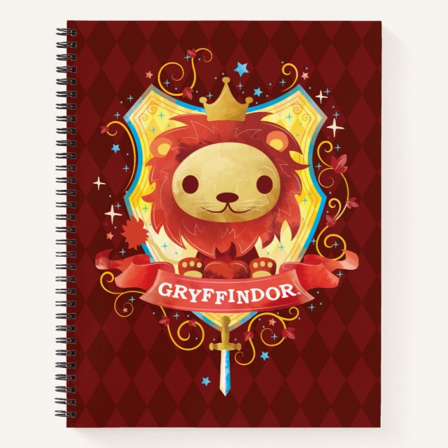 Harry Potter | Charming GRYFFINDOR™ Crest Notebook (Front)