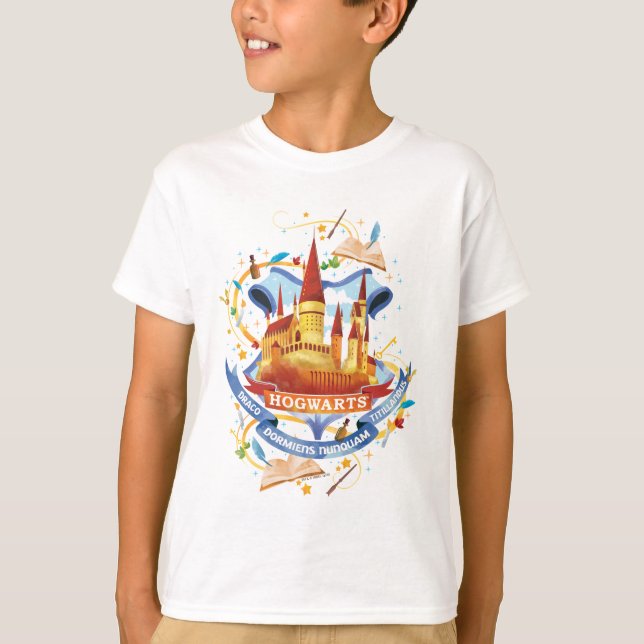 Harry Potter | Charming HOGWARTS™ Castle T-Shirt (Front)