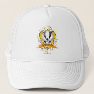 Harry Potter   Charming HUFFLEPUFF™ Crest Trucker Hat