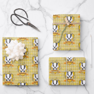 Harry Potter | Charming HUFFLEPUFF™ Crest Wrapping Paper Sheet