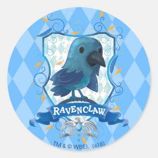 Harry Potter | Charming RAVENCLAW™ Crest Classic Round Sticker