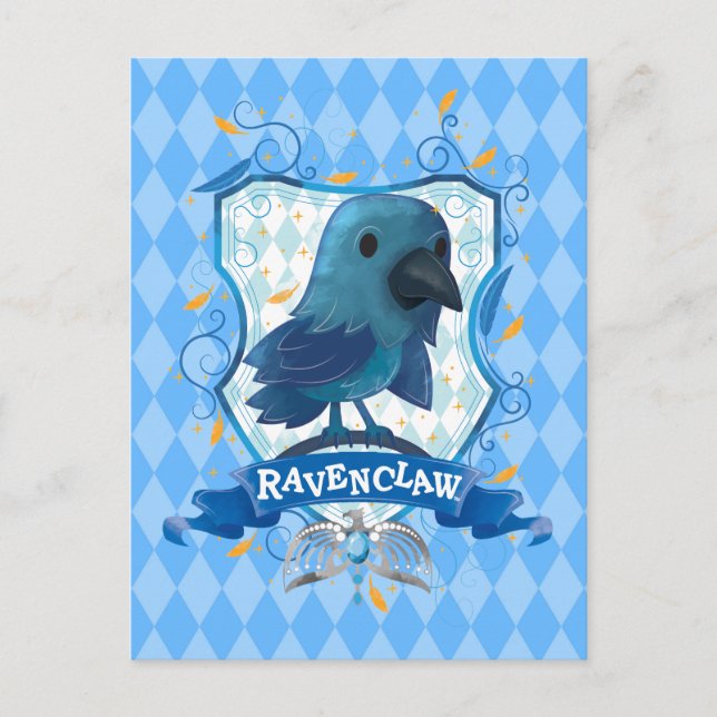 Harry Potter | Charming RAVENCLAW™ Crest Postcard (Front)