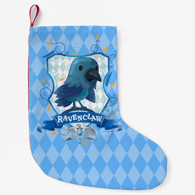 Harry Potter | Charming RAVENCLAW™ Crest Small Christmas Stocking (Front)