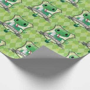 Harry Potter   Charming SLYTHERIN™ Crest Wrapping Paper