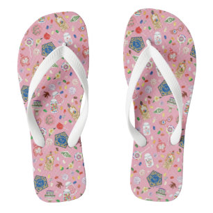 HARRY POTTER™   Chocolate Frogs & Candy Pattern Flip Flops