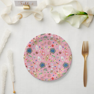 HARRY POTTER™   Chocolate Frogs & Candy Pattern Paper Plate
