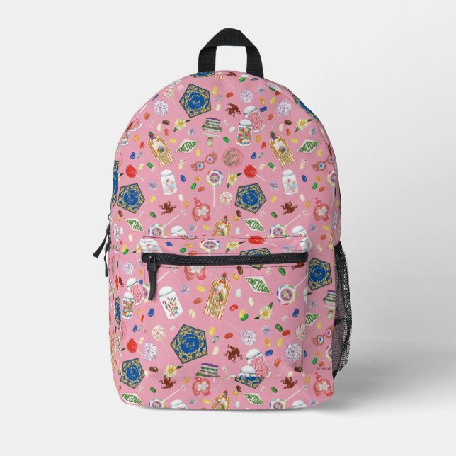HARRY POTTER™ | Chocolate Frogs & Candy Pattern Printed Backpack (Front)